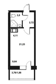 16 м², квартира-студия 2 190 000 ₽ - изображение 91