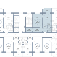 Квартира 56,9 м², 1-комнатная - изображение 2