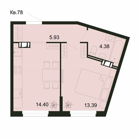34,9 м², 1-комнатная квартира 4 537 000 ₽ - изображение 45