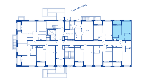 30,9 м², 1-комнатная квартира 7 300 000 ₽ - изображение 66