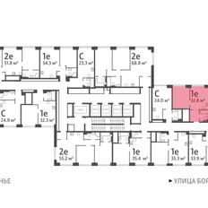 Квартира 32,8 м², 1-комнатная - изображение 2