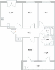 100,2 м², 4-комнатная квартира 19 500 000 ₽ - изображение 95