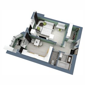 42,3 м², 2-комнатная квартира 2 500 000 ₽ - изображение 70