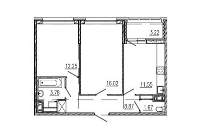 24,2 м², квартира-студия 4 200 000 ₽ - изображение 9