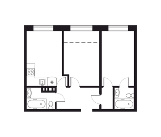 Квартира 62,6 м², 3-комнатная - изображение 1
