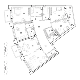 Квартира 236 м², 4-комнатная - изображение 1