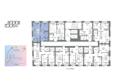 66,1 м², 2-комнатная квартира 7 495 000 ₽ - изображение 95