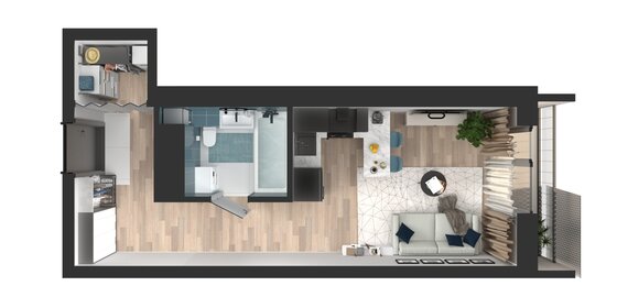 30,5 м², квартира-студия 8 215 260 ₽ - изображение 26
