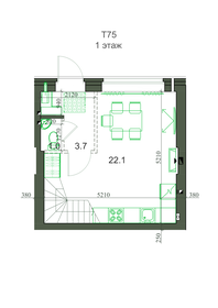 83,4 м², 4-комнатная квартира 7 597 000 ₽ - изображение 12