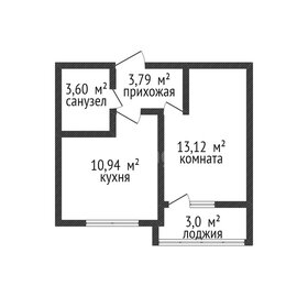 Квартира 33 м², 1-комнатная - изображение 1