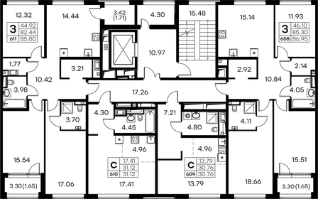 31 м², квартира-студия 12 482 352 ₽ - изображение 21