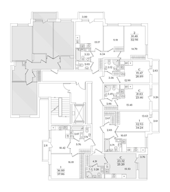 25,3 м², квартира-студия 6 000 000 ₽ - изображение 88