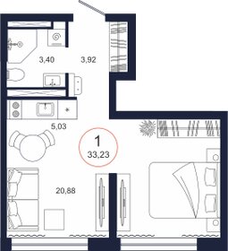 37,5 м², 1-комнатная квартира 4 840 000 ₽ - изображение 72