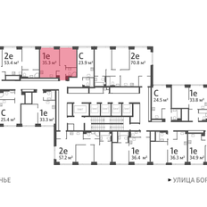 Квартира 35,3 м², 1-комнатная - изображение 2