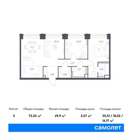 Купить трехкомнатную квартиру с евроремонтом у метро Лесная (красная ветка) в Санкт-Петербурге и ЛО - изображение 11