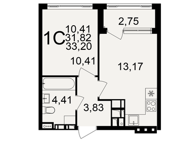 30 м², 1-комнатная квартира 3 250 000 ₽ - изображение 85