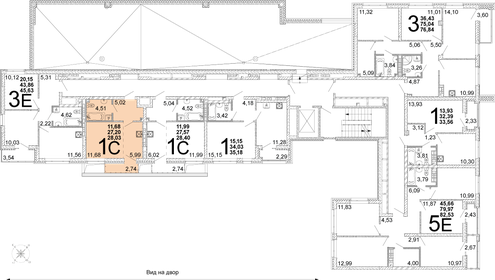 27,2 м², квартира-студия 3 700 000 ₽ - изображение 77