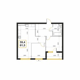 61,4 м², квартира-студия 8 499 602 ₽ - изображение 27