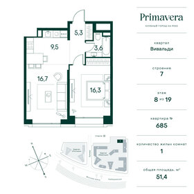 47,7 м², 1-комнатная квартира 27 603 990 ₽ - изображение 80