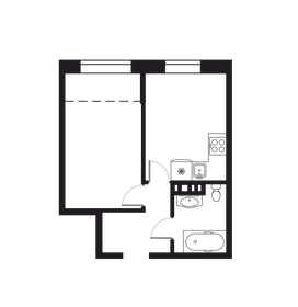 42,7 м², 1-комнатная квартира 7 500 000 ₽ - изображение 22