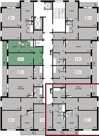 Квартира 61,1 м², 2-комнатная - изображение 1