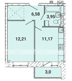 Квартира 34,3 м², 1-комнатная - изображение 1