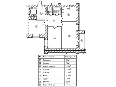 84,4 м², 3-комнатная квартира 8 610 000 ₽ - изображение 68