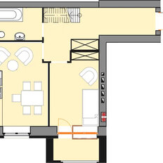 Квартира 128,9 м², 2-комнатная - изображение 3