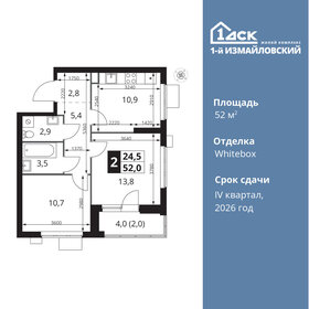 51 м², 2-комнатная квартира 12 990 000 ₽ - изображение 69