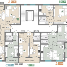 Квартира 63,2 м², 2-комнатная - изображение 3