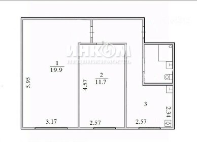 42,5 м², 2-комнатная квартира 12 300 000 ₽ - изображение 136