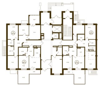 50,1 м², 2-комнатная квартира 5 100 000 ₽ - изображение 63