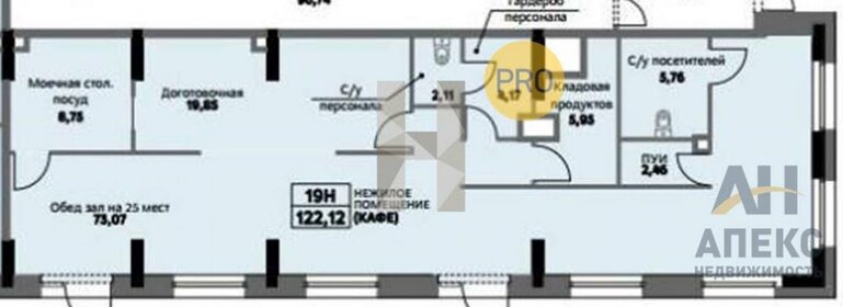 122 м², помещение свободного назначения - изображение 5