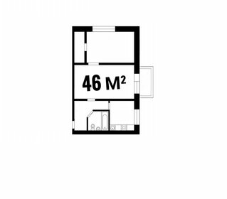 44 м², 2-комнатная квартира 4 100 000 ₽ - изображение 16