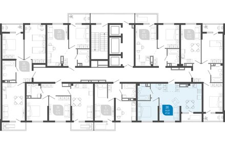 43,2 м², 1-комнатная квартира 10 300 000 ₽ - изображение 42