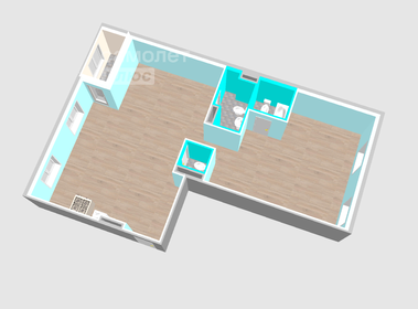 Квартира 97,5 м², 4-комнатная - изображение 2