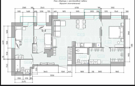 Квартира 100 м², 4-комнатная - изображение 1