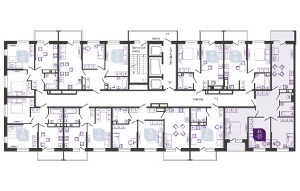 80,5 м², 3-комнатная квартира 8 930 000 ₽ - изображение 40