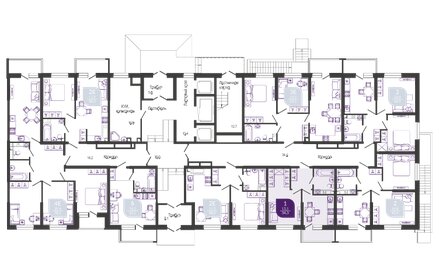 35,7 м², 1-комнатная квартира 5 200 000 ₽ - изображение 68