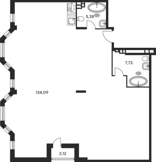 148,3 м², 4-комнатная квартира 38 820 000 ₽ - изображение 1