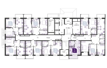 34 м², квартира-студия 4 800 000 ₽ - изображение 45