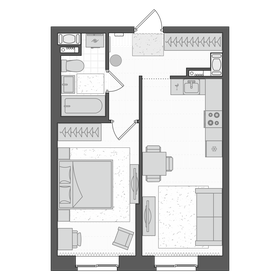 35 м², 1-комнатная квартира 5 990 000 ₽ - изображение 18