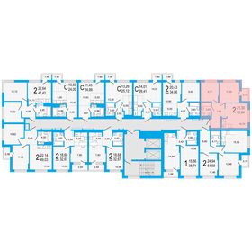 66,5 м², 3-комнатная квартира 4 800 000 ₽ - изображение 75