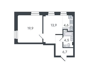 56,5 м², 2-комнатная квартира 3 650 000 ₽ - изображение 97