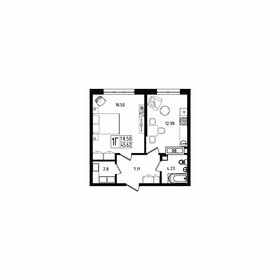48,9 м², 2-комнатная квартира 3 750 000 ₽ - изображение 72