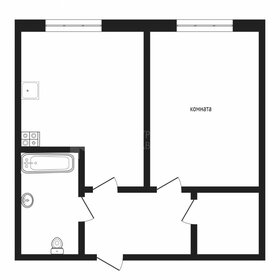 Квартира 41 м², 1-комнатная - изображение 1