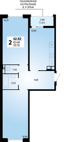 57 м², 2-комнатная квартира 7 863 087 ₽ - изображение 72