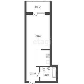 Квартира 25,6 м², студия - изображение 1