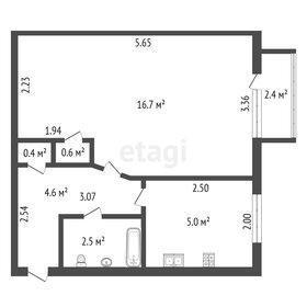 Квартира 50,4 м², 2-комнатная - изображение 1