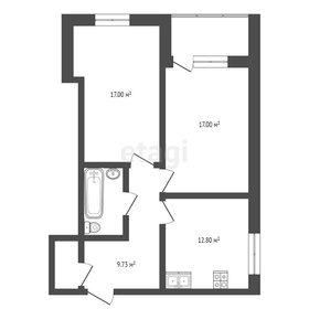 Квартира 64,5 м², 2-комнатная - изображение 1